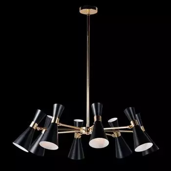 Подвесная люстра lightstar dumo 816087 (lightstar) черный 560 см.