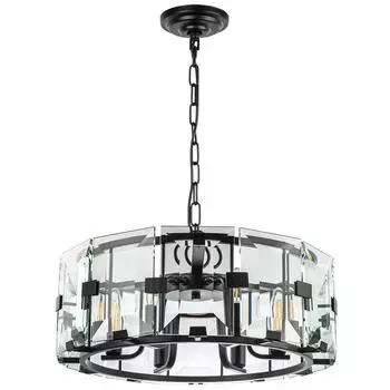 Подвесная люстра lightstar novara 713267 (lightstar) черный 400 см.