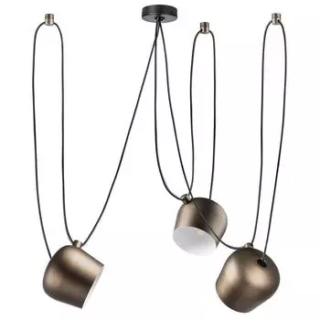 Подвесная люстра lightstar omega 727133 (lightstar) коричневый 200 см.