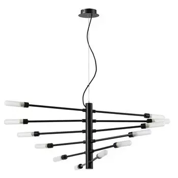 Подвесная люстра lightstar ragno 733127 (lightstar) белый 390 см.