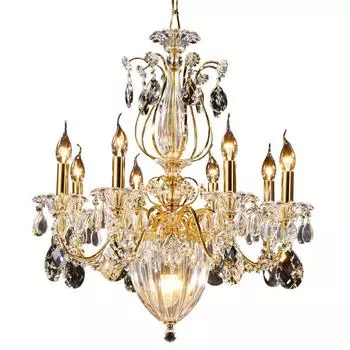 Подвесная люстра lightstar schon 790112 (lightstar) золотой 1930 см.