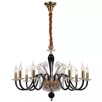 Подвесная люстра лотер (lumien hall) золотой 58 см.