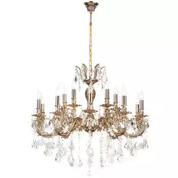 Подвесная люстра lucia tucci barletta 122.10.5 coffe gold (lucia tucci) золотой 855 см.