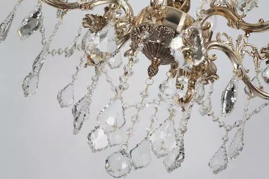 Подвесная люстра lucia tucci barletta 122.6 coffe gold (lucia tucci) золотой 650 см.