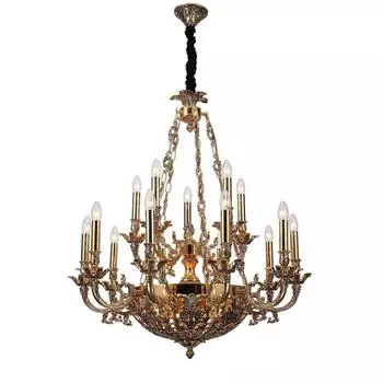 Подвесная люстра lucia tucci firenze 1781.15.3 antique gold (lucia tucci) золотой 930 см.