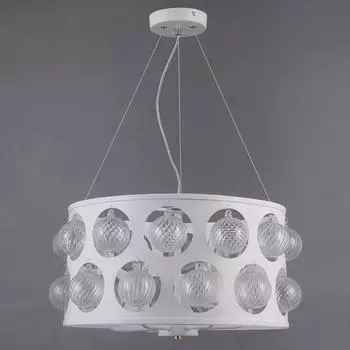 Подвесная люстра lumien hall эдит 30475.01.09.06 (lumien hall) белый 720 см.