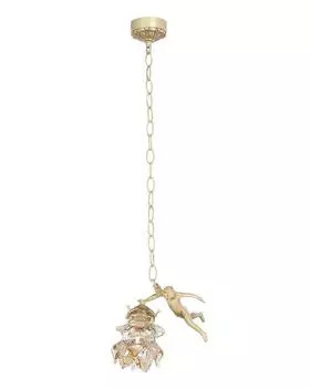 Подвесная люстра lumien hall эльза p17050/1yhg (lumien hall) бежевый 520 см.