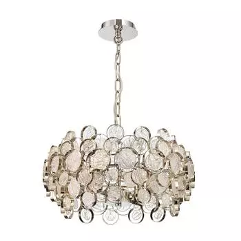 Подвесная люстра lumien hall tyrry lh3005/4pl-clnl (lumien hall) серебристый 235 см.