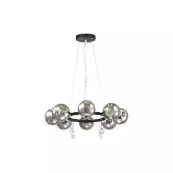 Подвесная люстра magno (odeon light) серебристый 100 см.