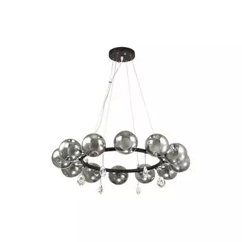 Подвесная люстра magno (odeon light) серебристый 100 см.