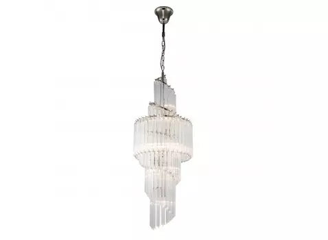 Подвесная люстра manhattan (ilamp) серебристый 134 см.