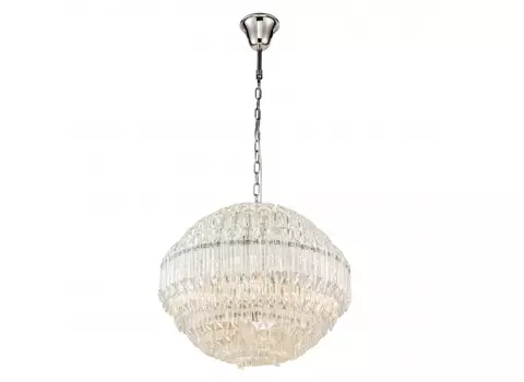 Подвесная люстра manhattan (ilamp) серебристый 60 см.
