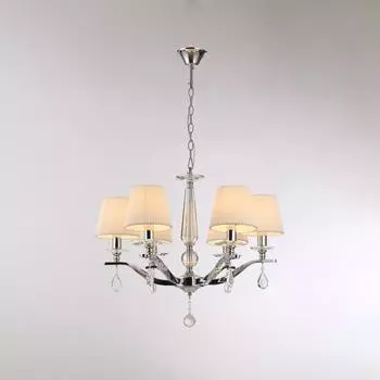 Подвесная люстра moderli aerton v2531-6p (moderli) бежевый 620 см.