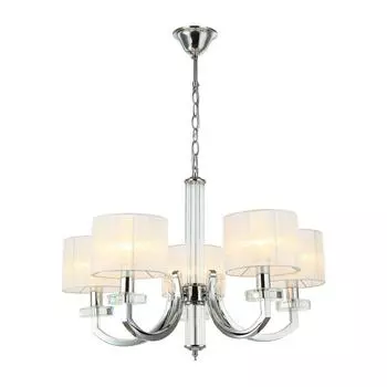 Подвесная люстра moderli claim v2652-5p (moderli) белый 550 см.