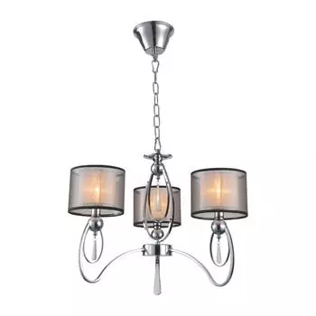 Подвесная люстра moderli dark v2584-3p (moderli) серый 615 см.