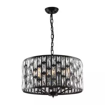 Подвесная люстра moderli norte v1210-5p (moderli) черный 450 см.