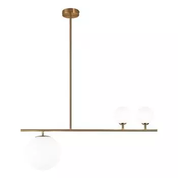 Подвесная люстра moderli sheman v6000-3p (moderli) белый 780x300 см.