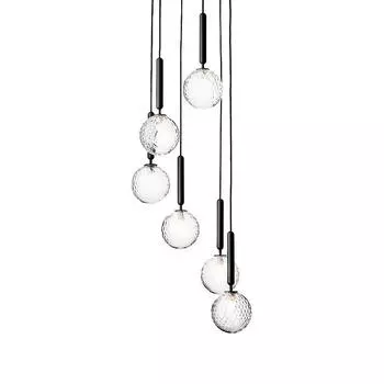 Подвесная люстра moderli violla v2030-1p (moderli) черный 1200 см.