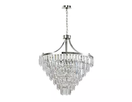 Подвесная люстра novello (lumien hall) прозрачный 67 см.