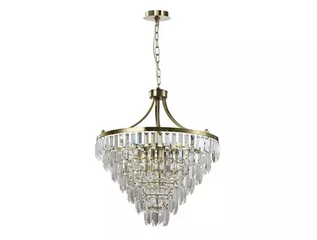 Подвесная люстра novello (lumien hall) прозрачный 67 см.