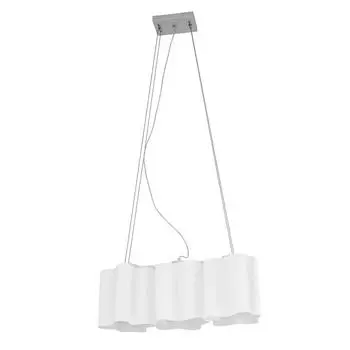 Подвесная люстра nubi (lightstar) белый 54x120 см.