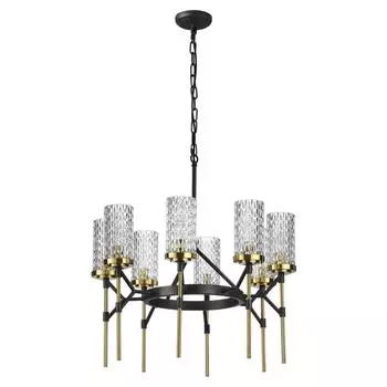 Подвесная люстра odeon light vittoria 4225/8 (odeon light) золотой 490 см.