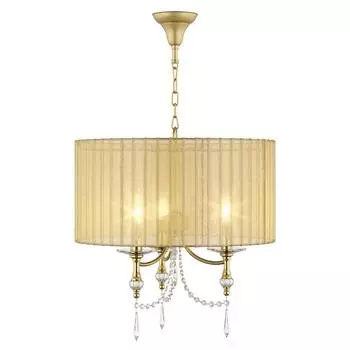 Подвесная люстра paralume (lightstar) золотой 53 см.