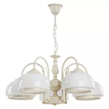 Подвесная люстра paris white (alfa) белый 76 см.