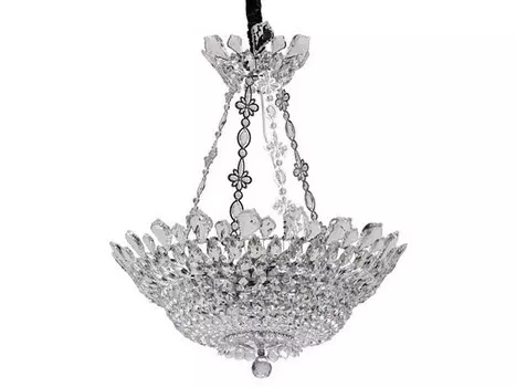 Подвесная люстра патриция (mw-light) серебристый 140 см.