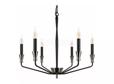 Подвесная люстра ragno (lightstar) черный 85 см.