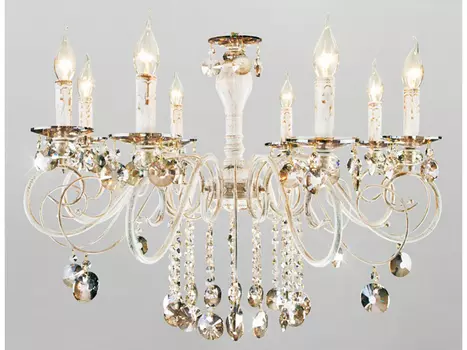 Подвесная люстра ravenna (eurosvet) белый 102 см.