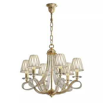 Подвесная люстра riccio (osgona) белый 176 см.