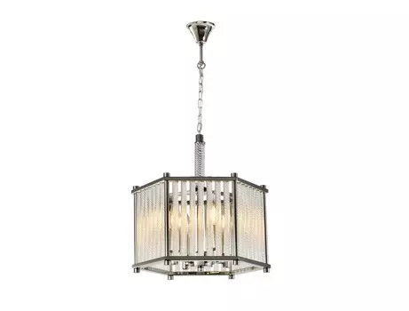 Подвесная люстра rich (ilamp) прозрачный 34 см.