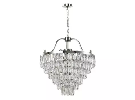 Подвесная люстра salvatore (lumien hall) прозрачный 55 см.