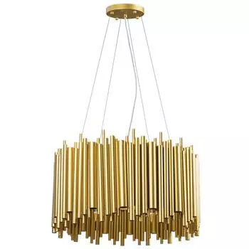 Подвесная люстра savona (lightstar) золотой 55 см.