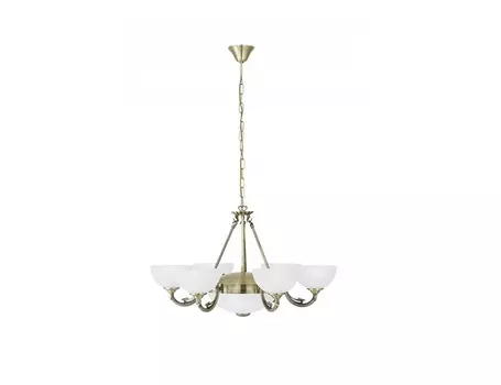 Подвесная люстра savoy (eglo) золотой 110 см.