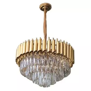 Подвесная люстра seven fires джулиет sf0001/8pm-mgd (seven fires) золотой 350 см.