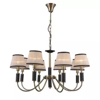 Подвесная люстра seven fires мэнди 10450.01.05.08 (seven fires) бежевый 430 см.