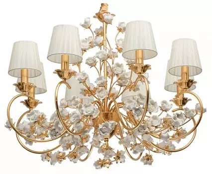 Подвесная люстра сицилия (chiaro) золотой 226 см.