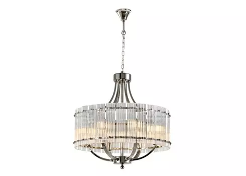 Подвесная люстра silverstone (ilamp) прозрачный 52 см.