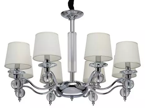 Подвесная люстра софия (mw-light) белый 146 см.