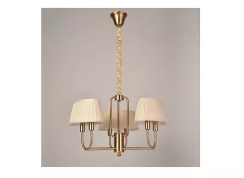 Подвесная люстра софия (mw-light) бежевый 58 см.