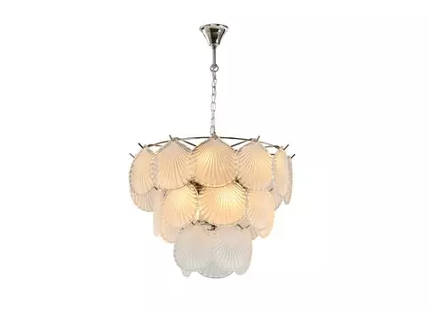 Подвесная люстра soho (ilamp) прозрачный 33 см.