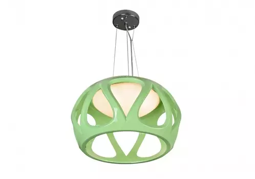Подвесная люстра somnambulist (iledex) зеленый 55 см.