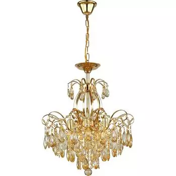 Подвесная люстра stilfort berta 1038/03/05p (stilfort) золотой 600 см.