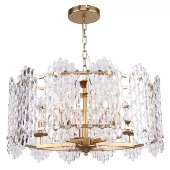 Подвесная люстра stilfort glazgo 1007/03/05p (stilfort) золотой 360 см.