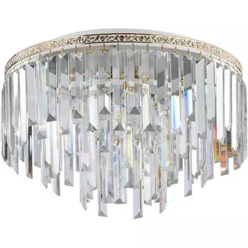 Подвесная люстра stilfort kristalina 2110/03/06c (stilfort) золотой 280 см.