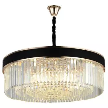 Подвесная люстра stilfort lero 1026/03/18p (stilfort) черный 240 см.