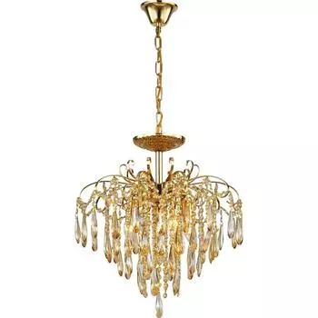 Подвесная люстра stilfort susana 1037/03/05p (stilfort) золотой 500 см.