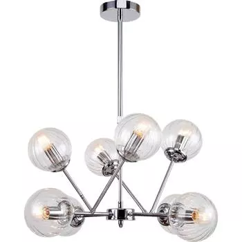 Подвесная люстра stilfort viviene 2001/09/08p (stilfort) серебристый 620x700 см.